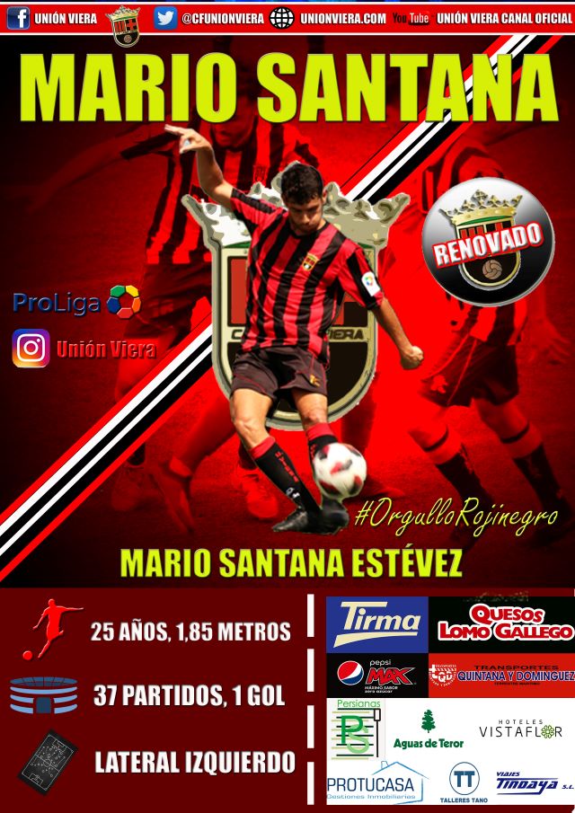 1 CARTEL RENOVACION MARIO SANTANA