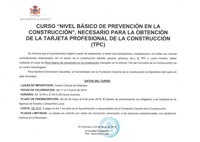 1 artenara curso