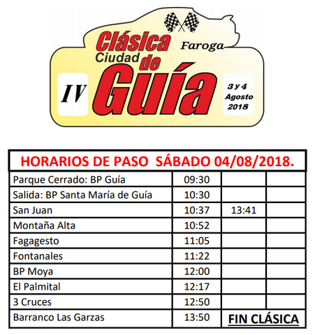 1 horario 2 clasica