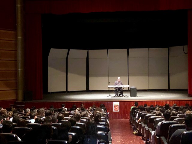 1 la gomera 240418 Actividad en el Auditorio Insular