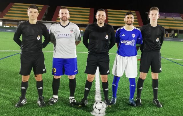Capitanes y trió arbitral 21-2-2020