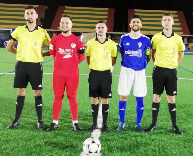 Capitanes y trió arbitral 7-2-20202