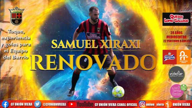 Cartel renovación Samuel Xiraxi