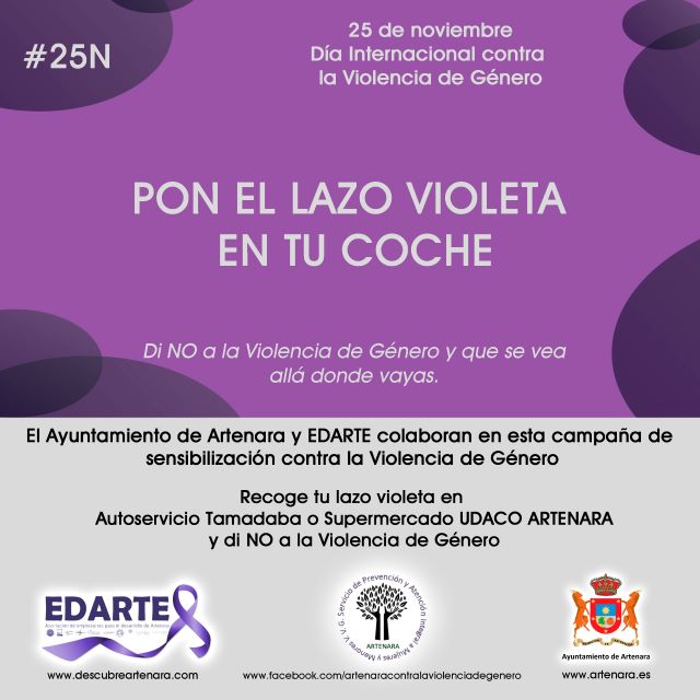 campaña de sensibilización contra la violencia de género cuadrado