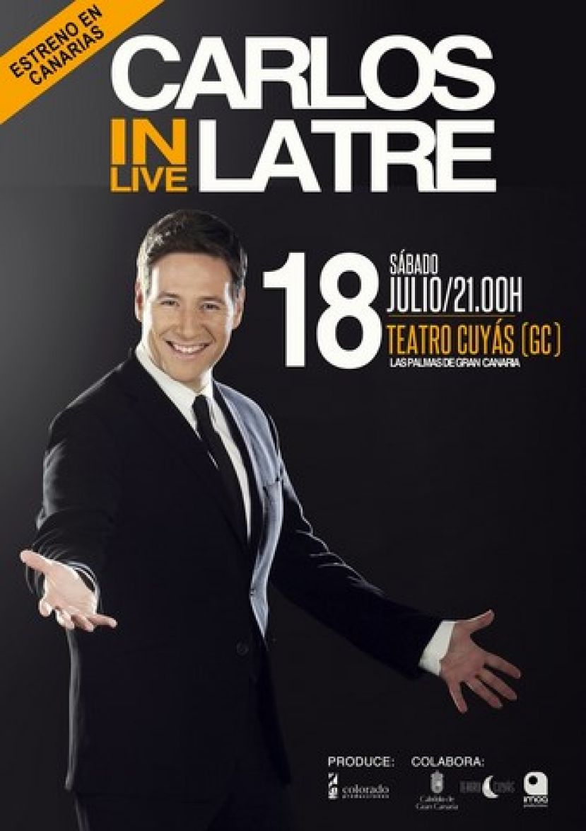 Carlos Latre actuará en el Teatro Cuyás el próximo 18 de julio