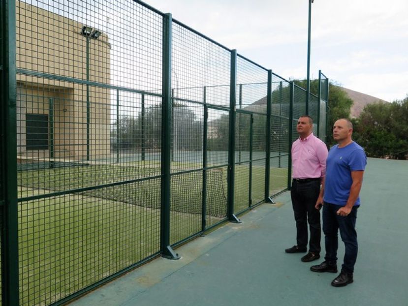 Gu&iacute;a: Finaliz&oacute; la remodelaci&oacute;n de las pistas de padel y de tenis