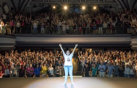 Omayra Cazorla vuelve con su &quot;Gracias, un beso&quot; al Teatro Víctor Jara de Vecindario
