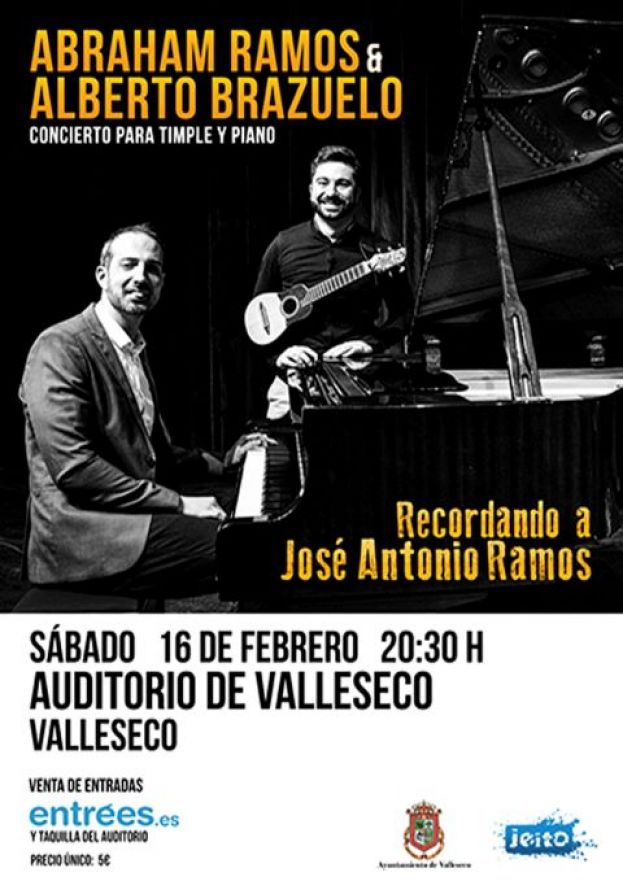 El Auditorio de Valleseco acoge el concierto recordando a Jos&eacute; Antonio Ramos