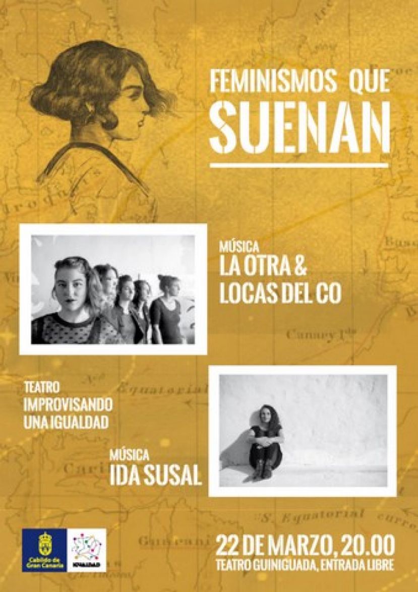 La Otra e Ida Susal cierran el programa del Cabildo por el 8 de Marzo en Gran Canaria