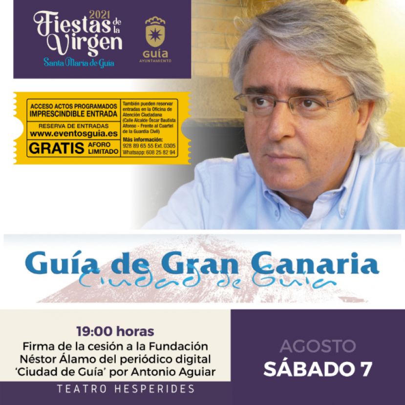 Guía: Cesión del archivo histórico digital de la web Guiadegrancanaria.Org