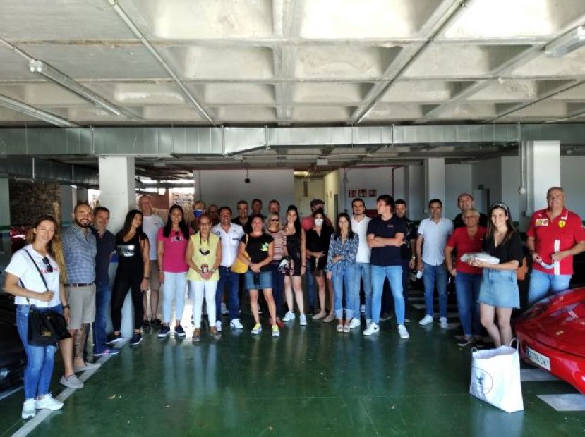 El Club RCCD, Rutas Culturales por Canarias en Deportivos, visitó Tejeda