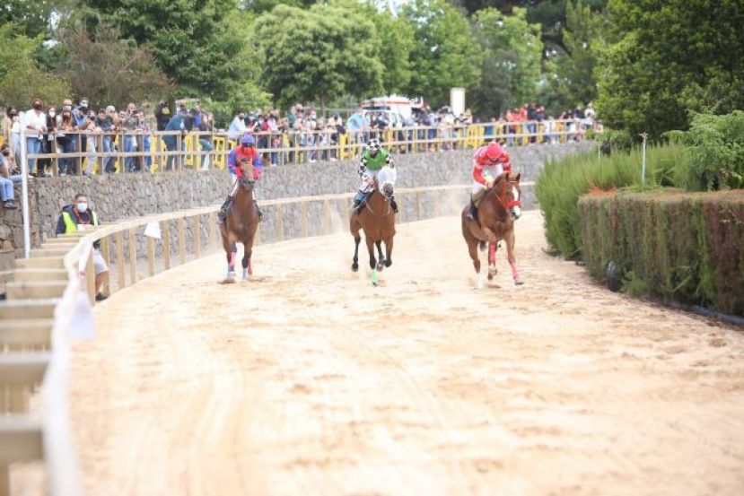 Volvió el público a las carreras de caballos del Hipódromo de La Laguna de Valleseco