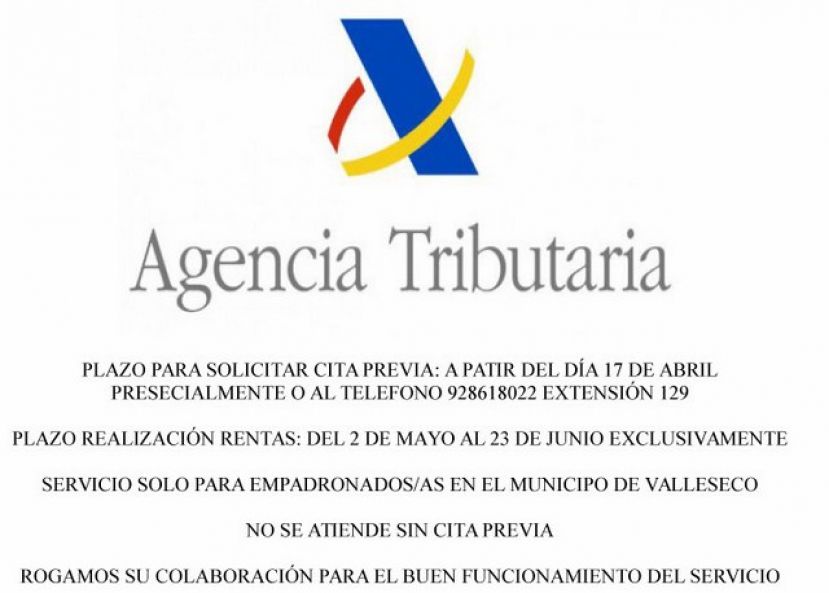 Campa&ntilde;a declaraci&oacute;n de la renta 2016 en Valleseco
