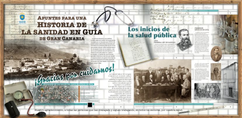 Exposici&oacute;n Urbana &lsquo;Historia de la Sanidad en Gu&iacute;a&rsquo; a trav&eacute;s de un Recorrido Virtual