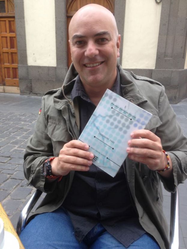 Nacho Cabrera recibe de la Asociaci&oacute;n de Directores de Escena de Espa&ntilde;a su medalla