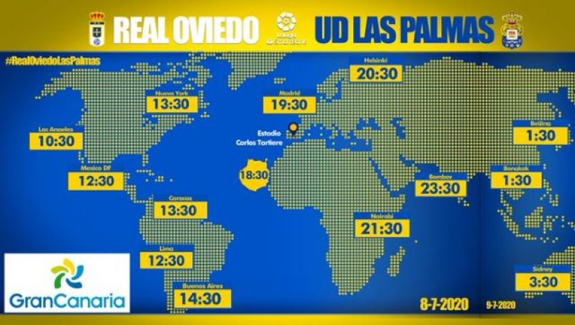 Radio Faro del Noroeste retransmite a las 17.30 horas, Real Oviedo - UD Las Palmas
