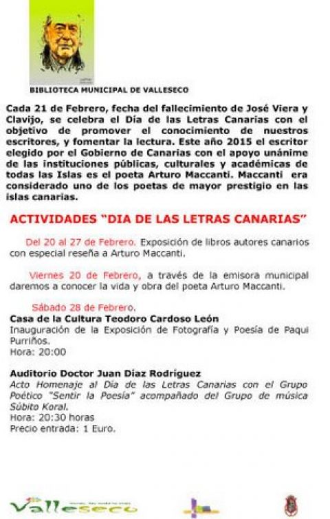 Valleseco se suma al homenaje a Arturo Maccanti