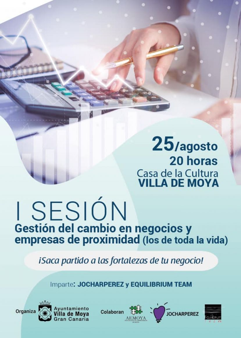 Villa de Moya: Hoy se celebra un Taller dirigido a empresarios moyenses