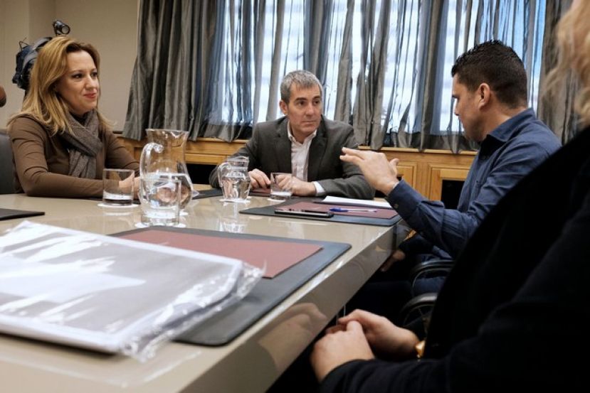 Clavijo se reúne con los responsables de la Federación Canaria de Celíacos