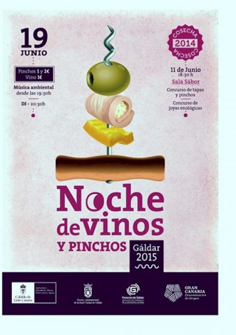 G&aacute;ldar: Concurso de &ldquo;Joyas Enol&oacute;gicas&rdquo; con motivo de la II Noche de los Vinos