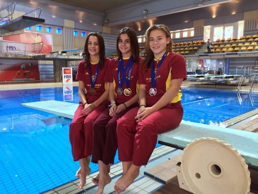 Éxitos para el CN Metropole en Madrid en el Campeonato de España de Invierno