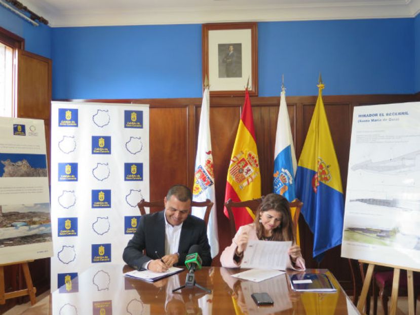 El Cabildo invierte 238.000 euros en un mirador en Gu&iacute;a para admirar el paisaje grancanario desde la Monta&ntilde;a Aj&oacute;dar