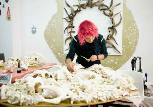 Cristina D&eacute;niz inaugura &lsquo;Sacer. Rituales, sacrificios y ofrendas&rsquo; en el CAAM