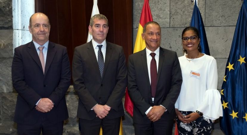 Encuentro bilateral entre Fernando Clavijo y Rodolphe Alexandre
