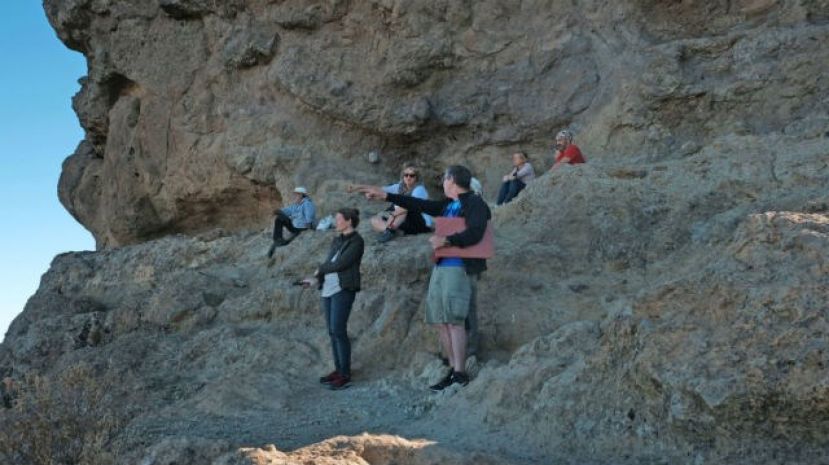 La misi&oacute;n evaluadora de la UNESCO recorre durante cinco d&iacute;as Risco Ca&iacute;do