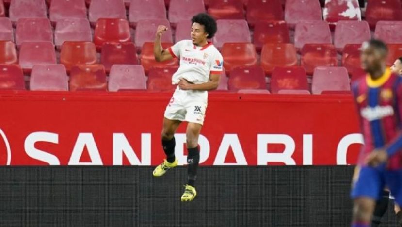 Un sólido Sevilla pone al Barça contra las cuerdas en la Copa