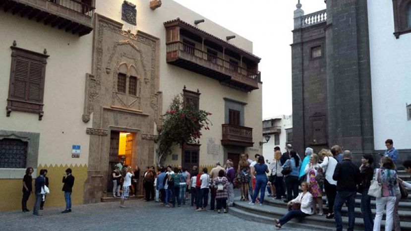 La Casa de Colón sube las visitas en casi 20.000 personas el año 2015