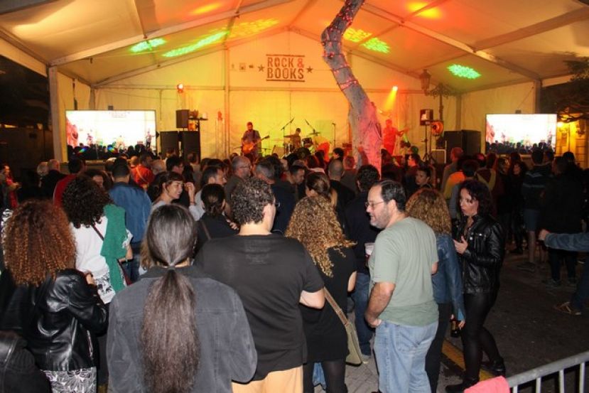 Unas seis mil personas se dieron cita recientemente en &lsquo;Rock&amp;Books&rsquo;