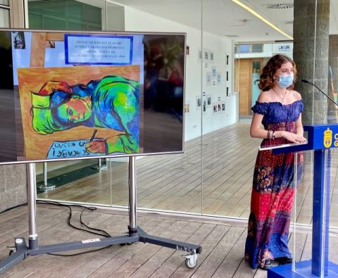 La consejera de Educaci&oacute;n y Juventud clausura &lsquo;Gran Canaria Arte Joven 2021&rsquo;