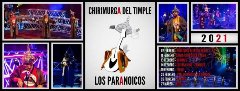 La Chirimurga del Timple presentó su espectáculo &#039;Los Paranoicos&#039;