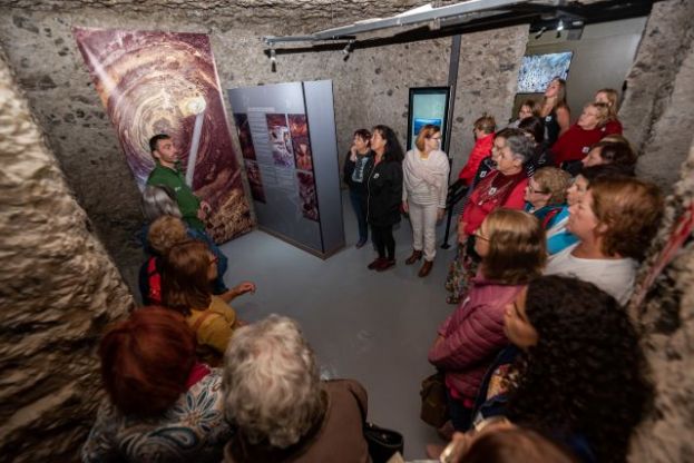 M&aacute;s de 120 mujeres visitaron en Artenara el Centro de Interpretaci&oacute;n de Risco Ca&iacute;do