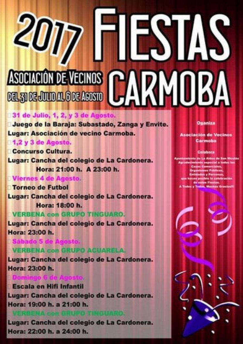 La Aldea: Menos de una semana para disfrutar de las Fiestas de la Cardonera