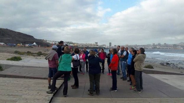 El Cabildo celebra la cuarta de las seis visitas guiadas previstas al paisaje cultural de La Isleta