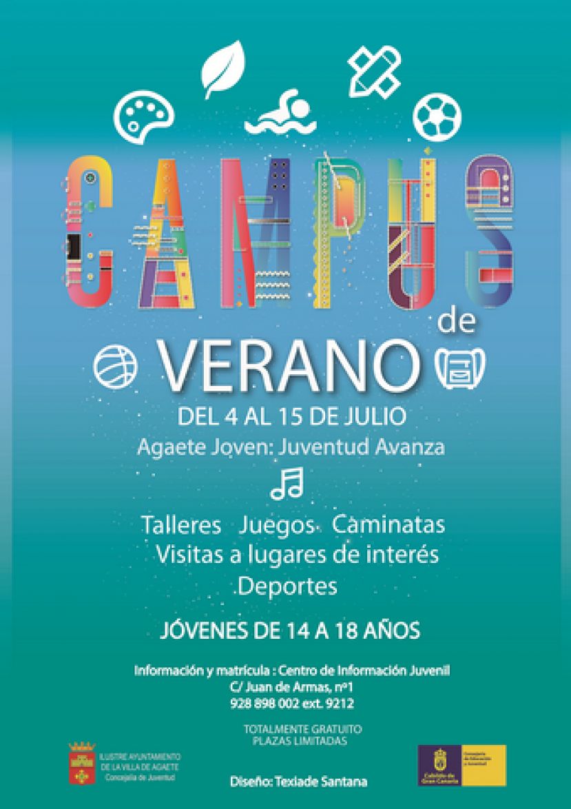 Agaete: I Campus de Verano &ldquo;Agaete Joven: Juventud Avanza&rdquo;