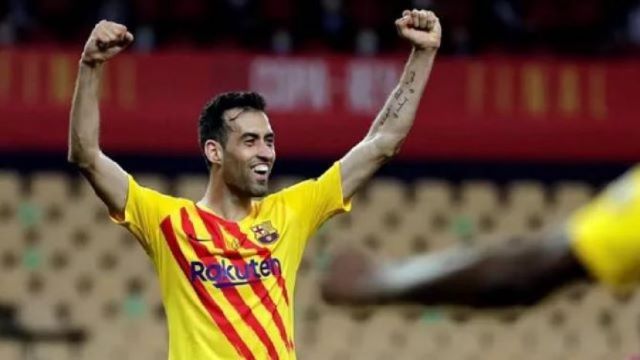 Busquets insinúa que hay que mirar culpables más allá de Koeman