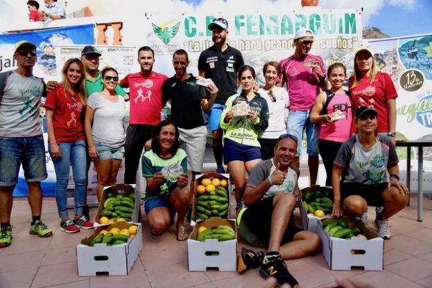 Daniel Santana y Rita Shaila Miranda se alzan vencedores de la I Veneguera Trail