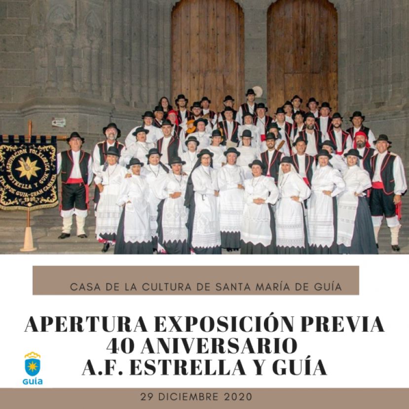 Guía: Exposición por los 40 años de la AF Estrella y Guía en la Casa de la Cultura