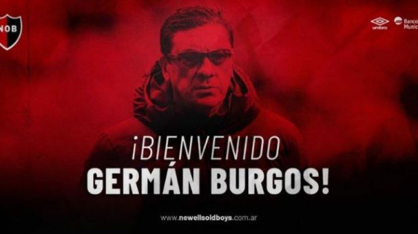 Germán &#039;Mono Burgos&#039; se estrena como primer entrenador en Newell&#039;s