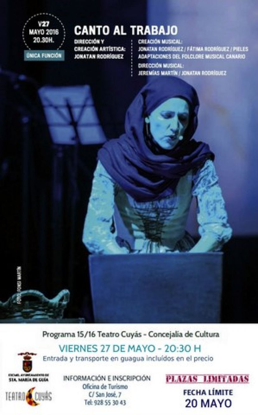 Gu&iacute;a: Entradas a precio reducido para asistir al espect&aacute;culo 'Canto al trabajo'