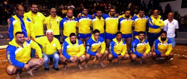 G&aacute;ldar: Liga Cabildo de GC de Lucha, U.G&aacute;ldar - U. Sardina, este viernes 15-01-16