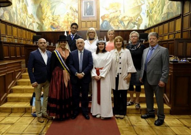Las Lucías Sueca y Canaria unen los dos extremos de Europa
