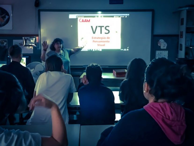 El CAAM lleva el proyecto de estrategias de pensamiento visual a centros educativos de cinco islas del archipi&eacute;lago