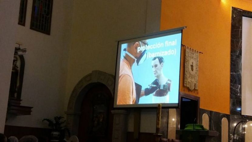 La Talla de San Nicol&aacute;s de Tolentino se somete a una profunda rehabilitaci&oacute;n