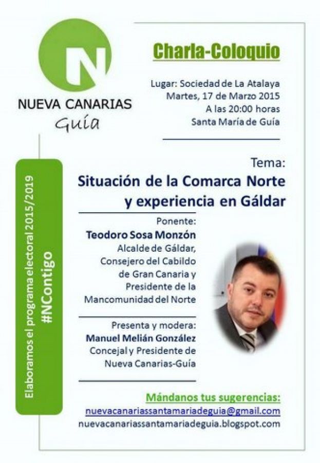 Guía: Teodoro Sosa dará una charla-coloquio en el barrio de La Atalaya.