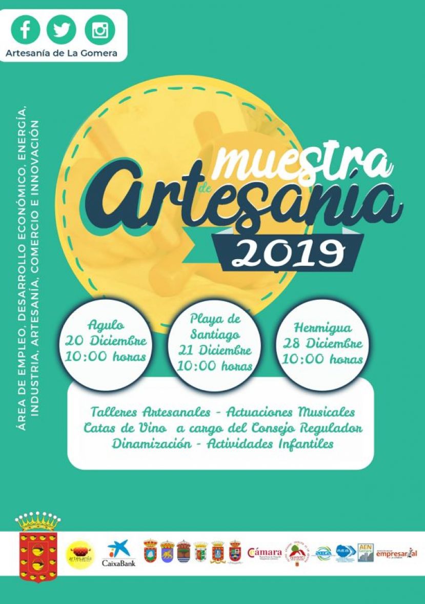 La Gomera: El Cabildo acerca la artesan&iacute;a gomera a Hermigua este s&aacute;bado
