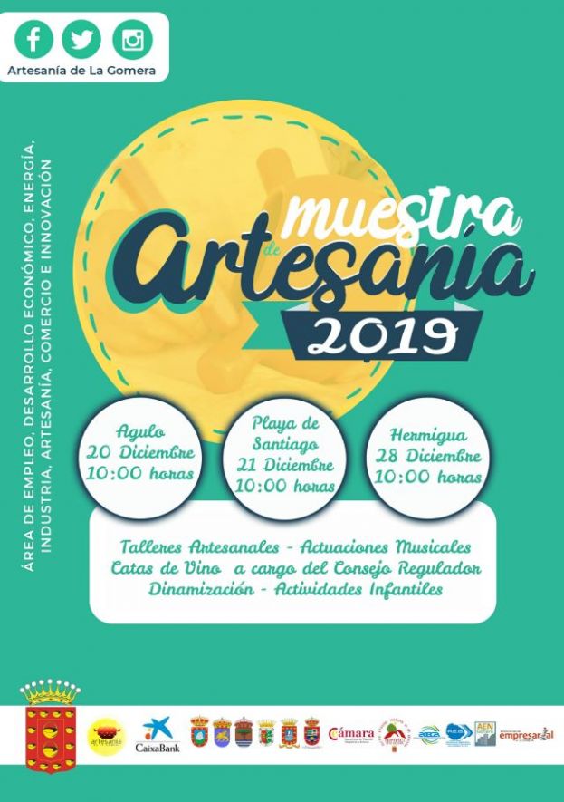 La Gomera: El Cabildo acerca la artesan&iacute;a gomera a Hermigua este s&aacute;bado